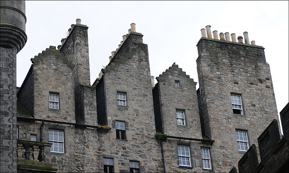 Edinburgh chimneys