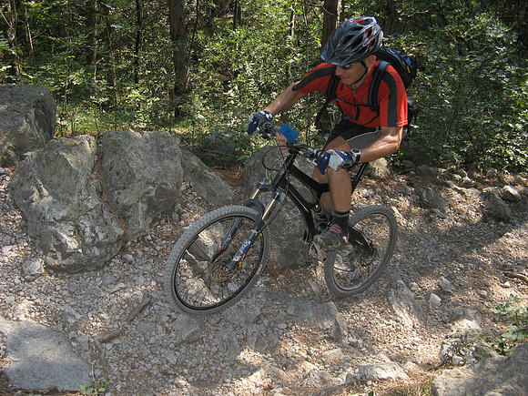 rocky climb