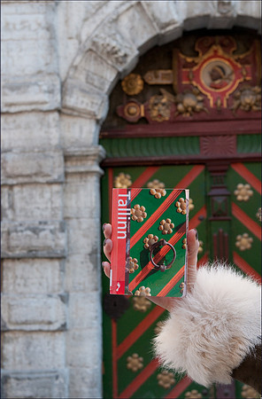 Door and guide book