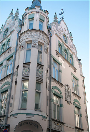 Renovated house on Pikk Street, Tallinn