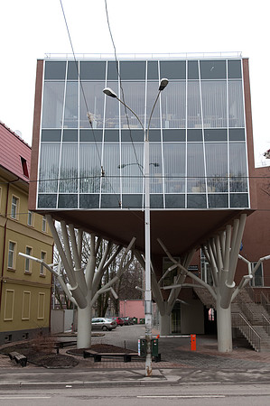 Tallinn weird office block