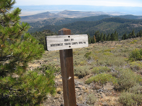 Youth Corps sign