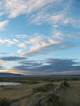 Summer Lake hot springs sky