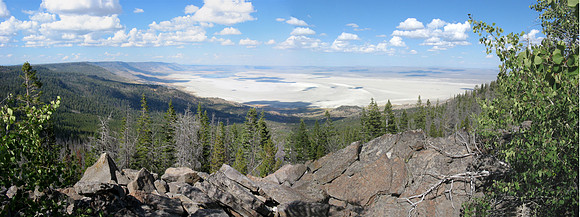 Summer Lake panorama