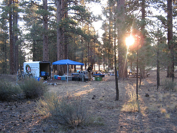 Fremont Well Farm camp