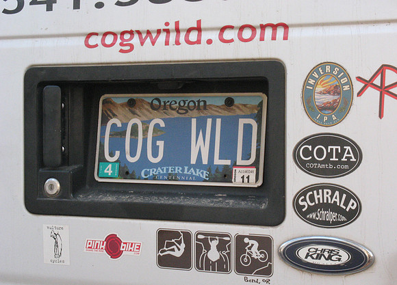 Cogwld license plate