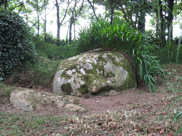 Lost Gardens of Heligan sleeping giant sculpture