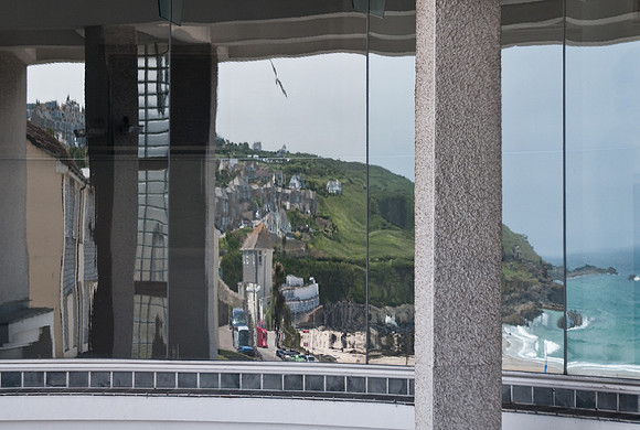 Tate St Ives rotunda reflection 2