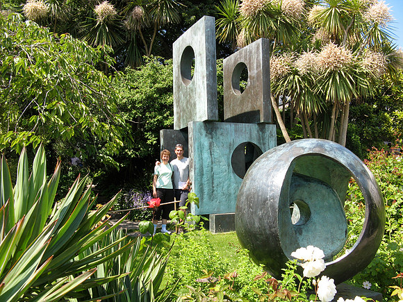 barbara hepworth garden st ives Gary Jenni