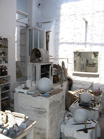 Barbara Hepworth studio St Ives, Cornwall