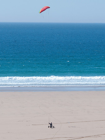 Gary kite buggy Watergate Bay, Cornwall