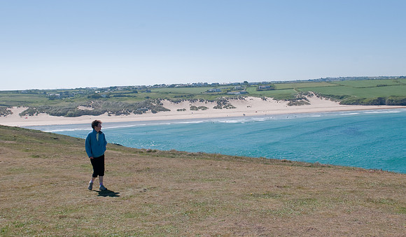 Jenni Newquay, Fistral beach