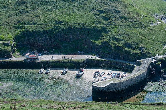 Boscastle harbour