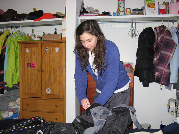 lib in her room