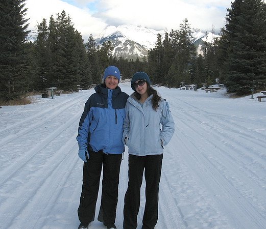 lib and jenni at campgrounds