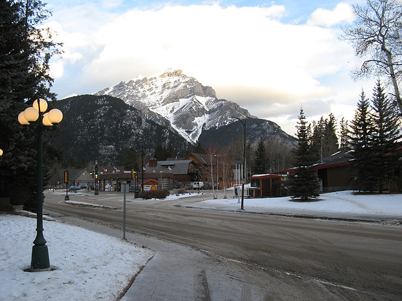 banff cascade mountain