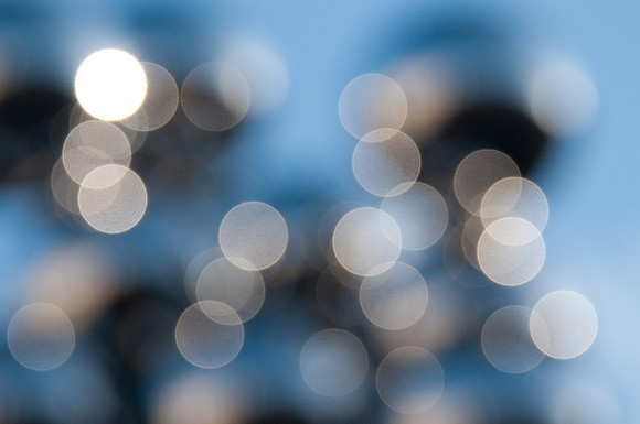 small overlapping bokeh