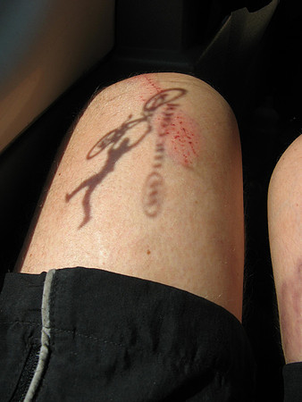 bike tattoo