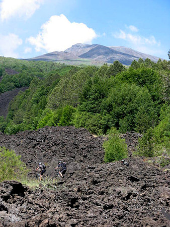 Etna on a clear day