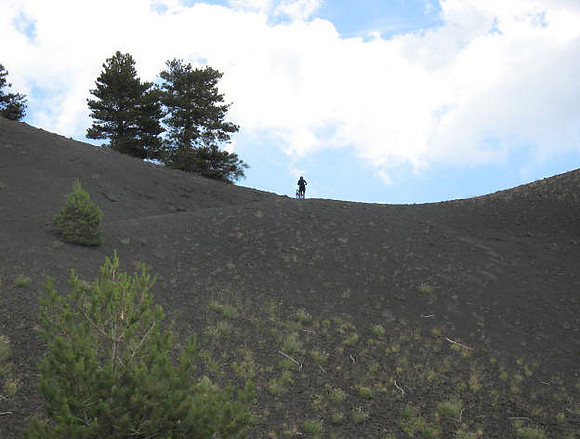 Sartorious cinder cone climb 2
