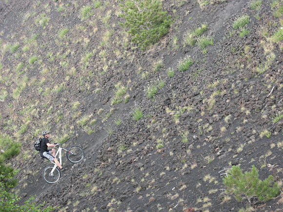 Sartorious cinder cone climb MK