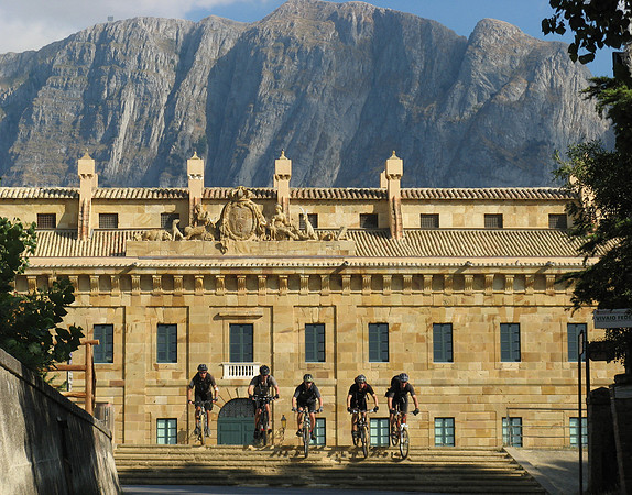 Ficuzza Palace steps