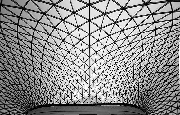 Great Court roof monochrome