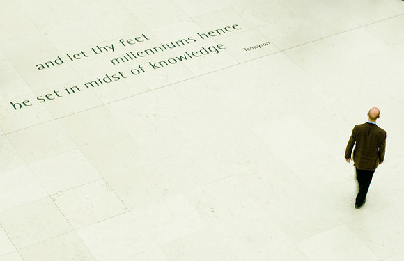 And let thy feet milleniums hence be set in the midst of knowledge. Tennyson