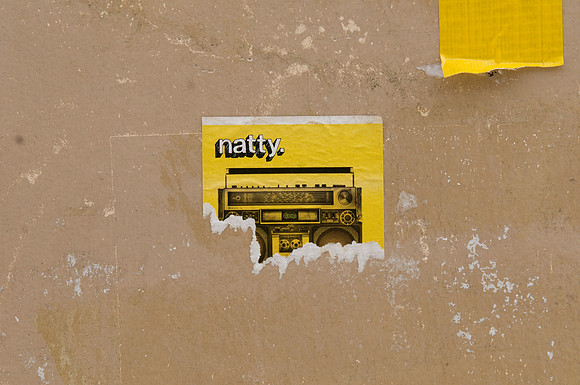natty sticker