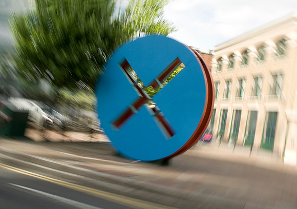 blue wheel