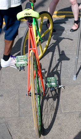 orangey bike