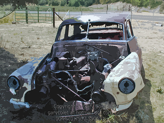 Las Vegas wrecked buick