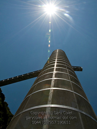 Cartagena tower sunburst