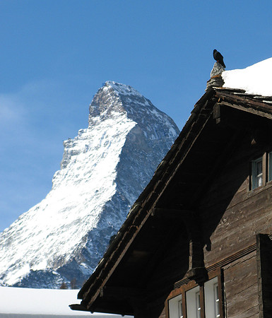 matterhorn and chuff on roof