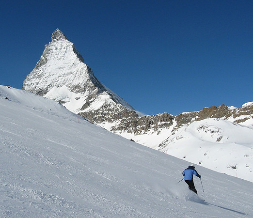 jenni skiing matterhorn