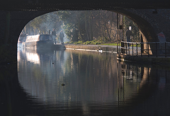 Grand Union canal bridge