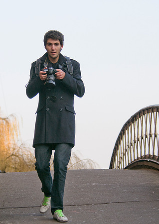 Ryan on bridge
