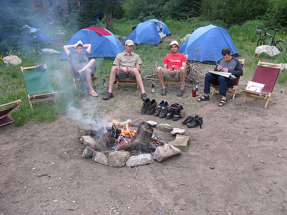 Warm Springs Day 3 campfire