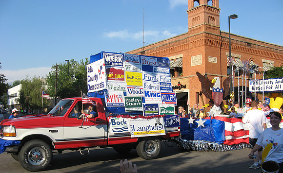 Boise 4th July parade democrats