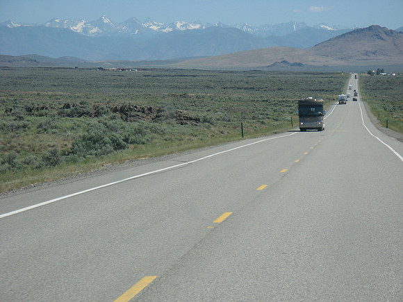 On the road to Hailey