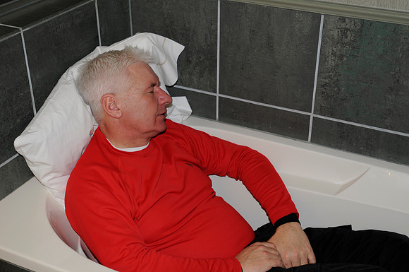 dave in bath
