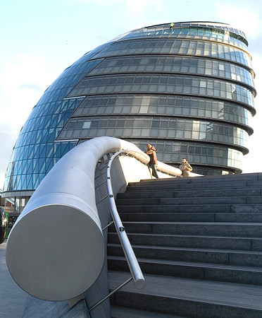 city hall handrail
