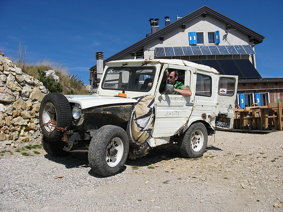 Johnny jeep wreck