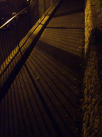 verdon moustier ste marie railing shadows