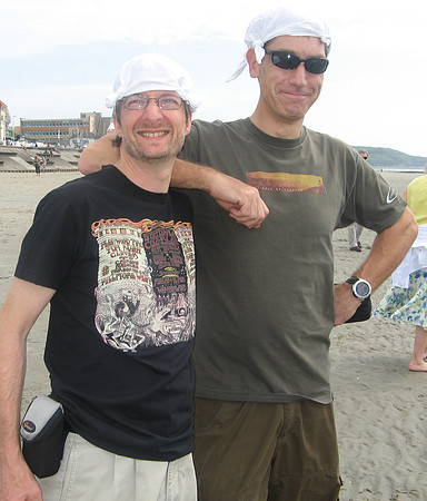 beach knotted handkerchiefs