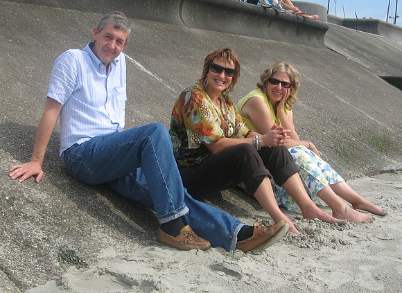 beach phil sue debbie