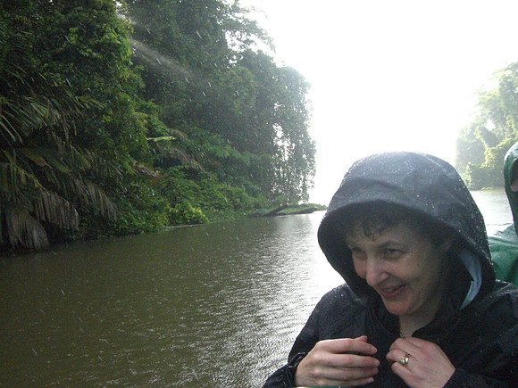 tortuguero jenni in rain