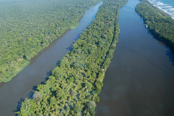 tortuguero airstrip and canals