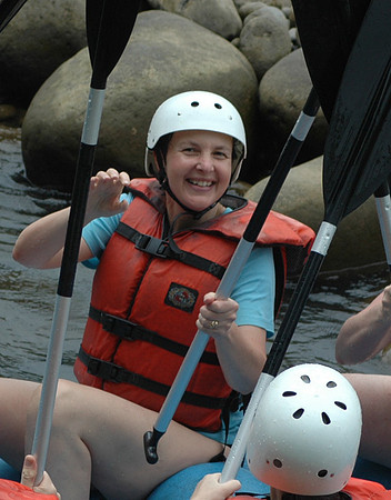 rafting jenni smiling