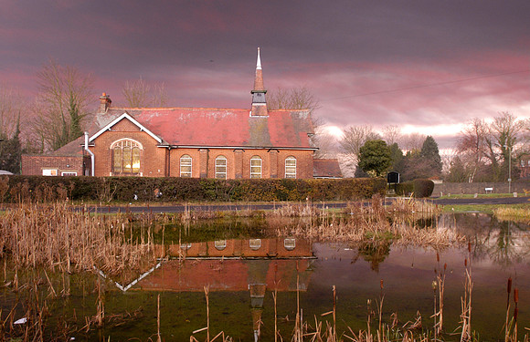 Angel pond red sky